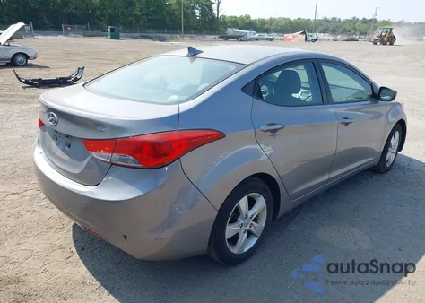 2011 Hyundai Elantra Gls (Ulsan Plant) from USA, damaged, VIN KMHDH4AE5BU138586